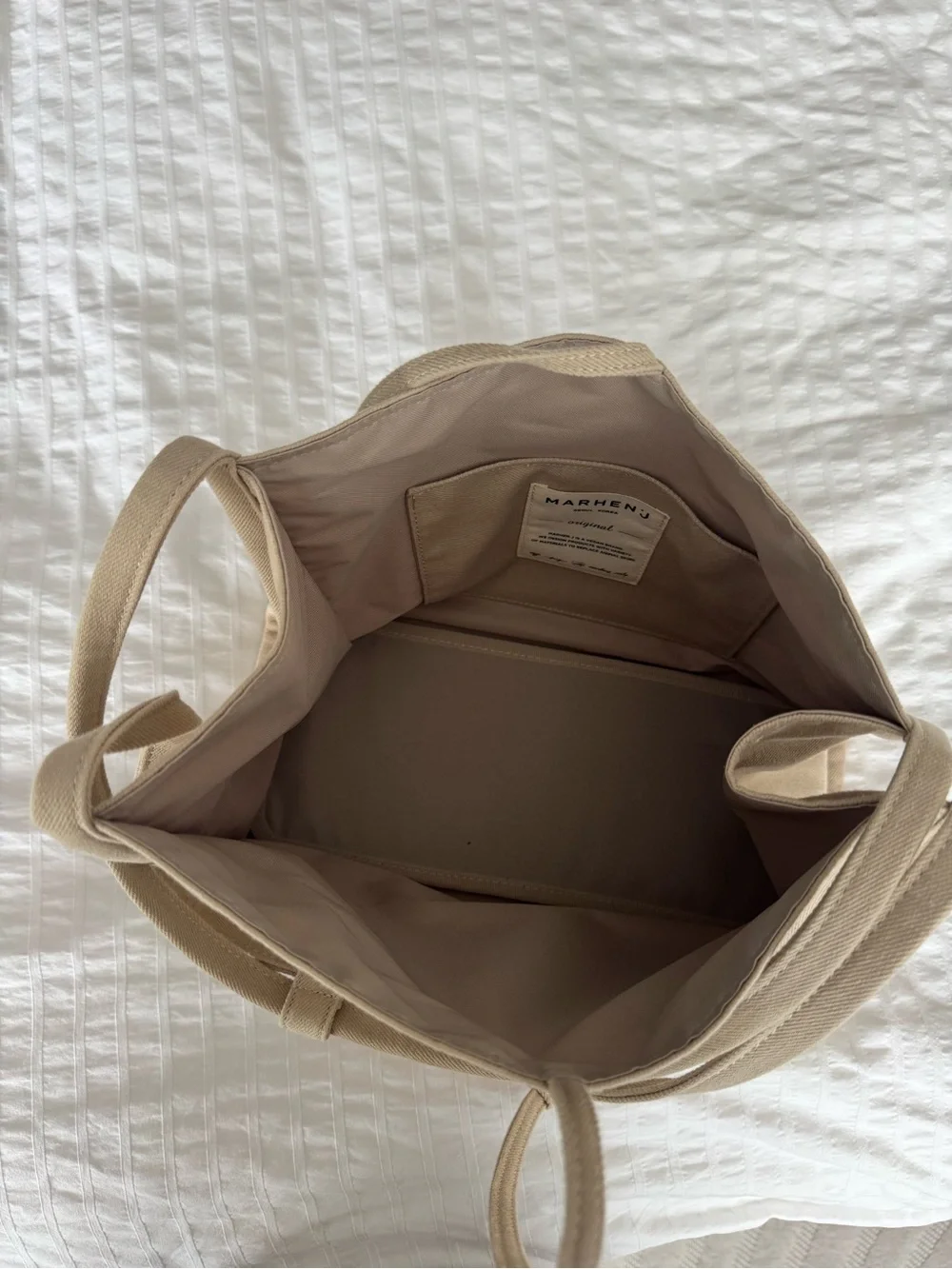 MARHEN.J Jeans Beige Bag